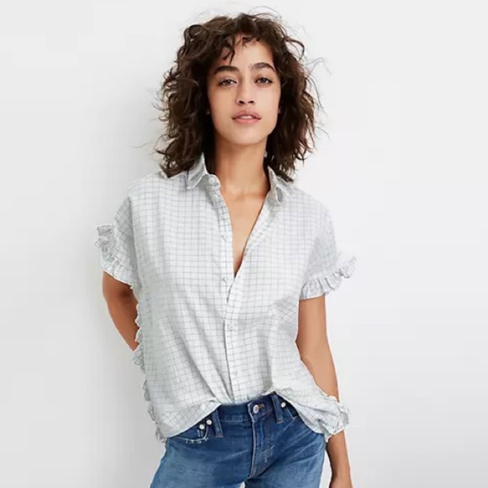 Madewell Buttondown-Shortsleeve